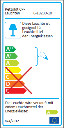 Maschinenleuchte Borsilikat