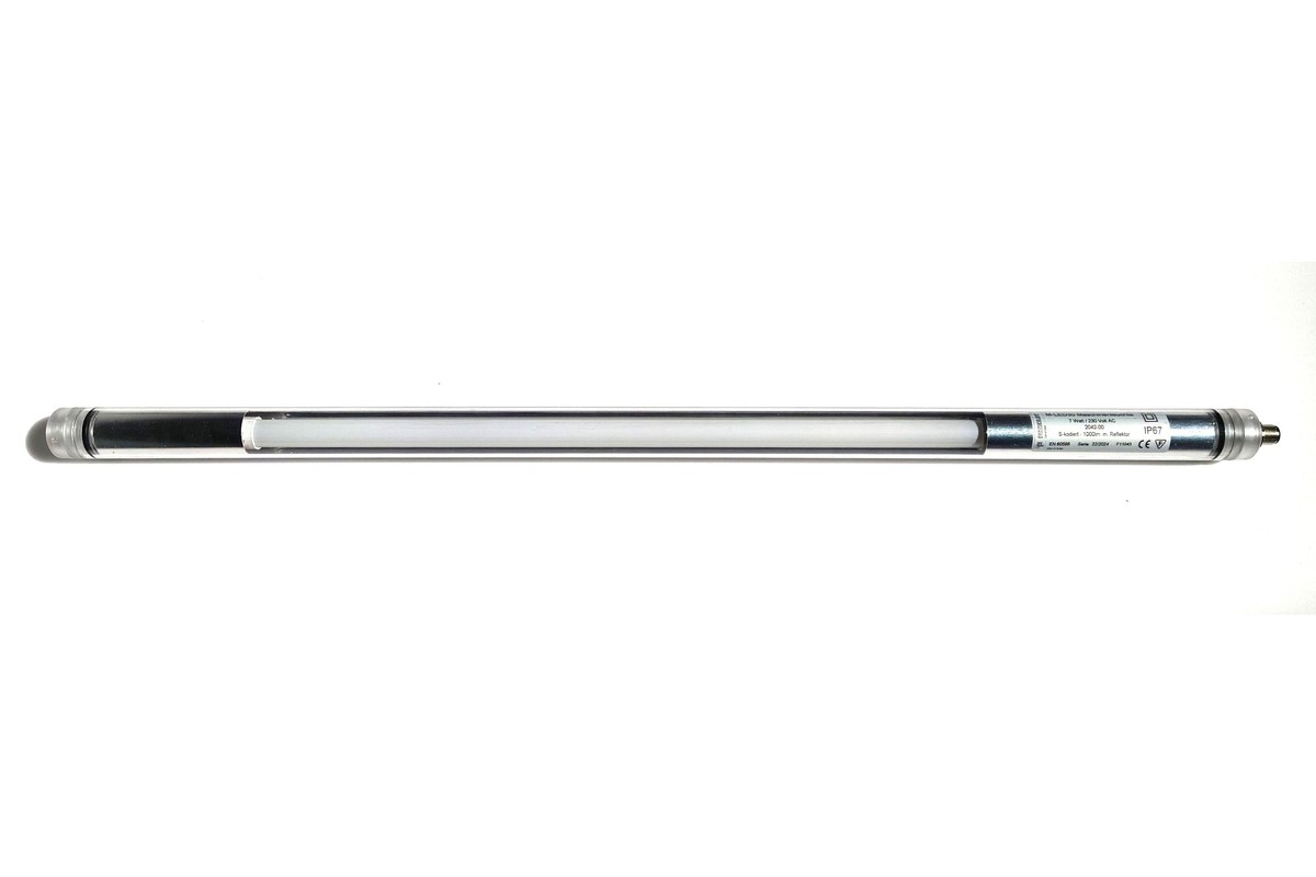 LED-Maschinenleuchte M-LED30 230 V mit M12 s-kodiertem Stecker – ideal für OEM-Anwendungen und Serienfertigung